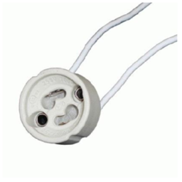 GU10 Fassung mit Anschlusskabel (Keramik)