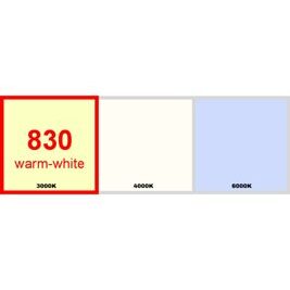 830 (warm-white) / Lichtfarbe