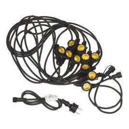 10m Girlande erweiterbar (10 x E27 Fassung)