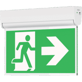 LED Notleuchte 3h Notbetrieb (Wand- u. Deckenmontage)