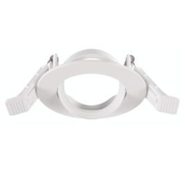 MR16 Einbauspot rund / schwenkbar / weiss