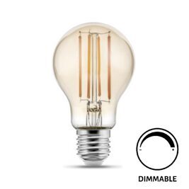 LED Retro A60 5W/E27/extra warm-white, amber/400Lm