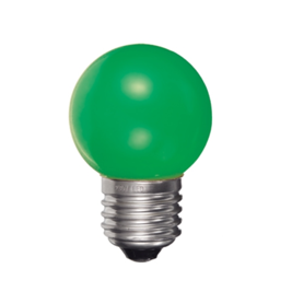 LED Ball 0.5W/E27/GRÜN