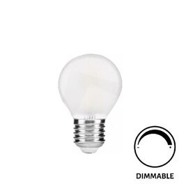 LED Ball 5W/E27/warm-white 2'700K/matt/450Lm/dimmbar