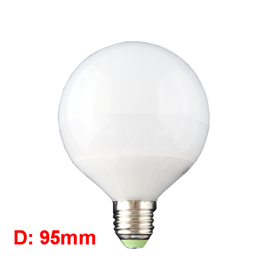 LED Globo 95mm 12W/E27/warm-white/1'100Lm