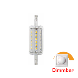 LED R7s 5W/warm-white/450Lm/dimmbar