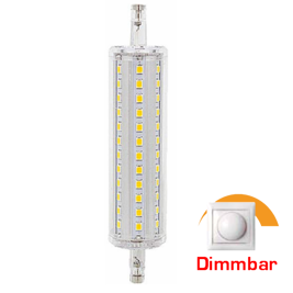 LED R7s 10W/warm-white/900Lm/dimmbar