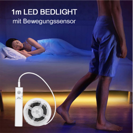 LED Bedlight 1m / mit Bewegungssensor