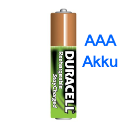 Duracell Akku LR03 / AAA / 2 Stk.