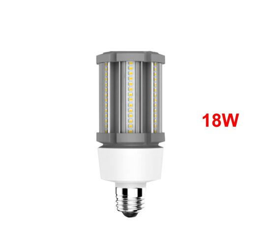LED Strassenlampe 18W / 4'000K (cool-white) / E27