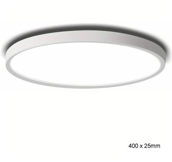 LED "FLAT" 400 x 25mm / CCT 3'000K/4'000K/6'000K / 3'000Lm