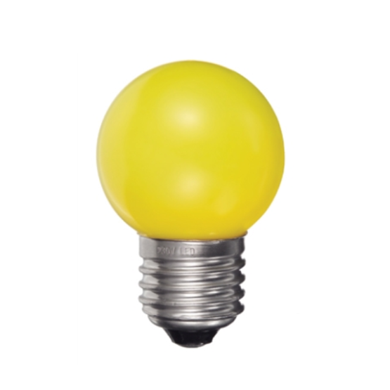 LED Ball 0.5W/E27/GELB