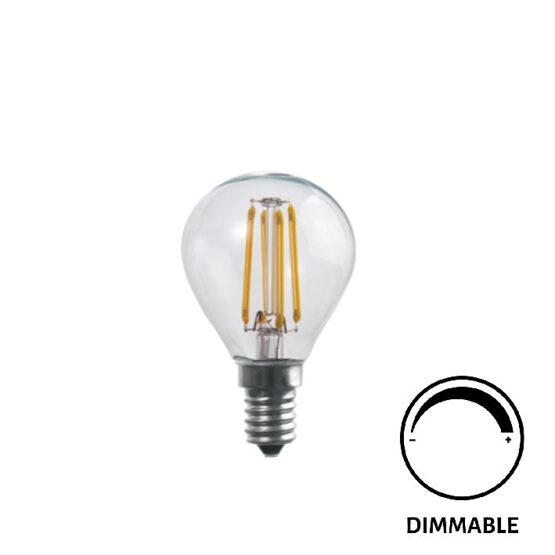 LED Retro Ball 4W/E14/warm-white/400Lm/dimmbar